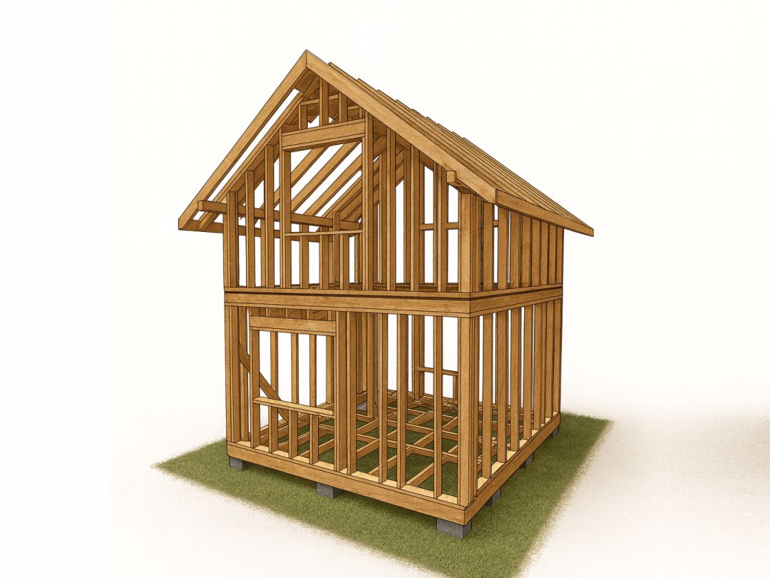 Aspen – dom szkieletowy (Pu 60 m2)