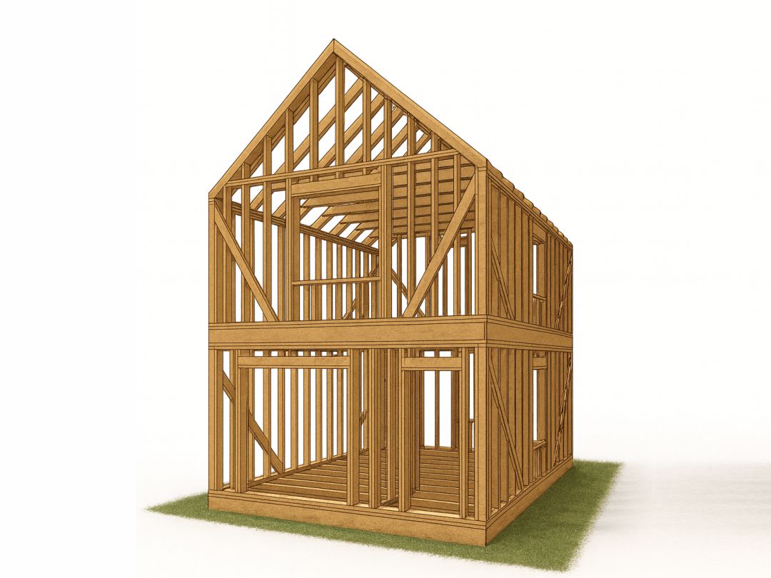 Sierra – dom szkieletowy stodoła (Pu 70 m2)